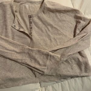 Pacsun cropped wafflenit